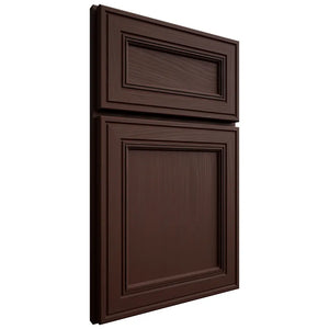 Shiloh Cabinetry Full Overlay Glenbrook Alder Plain Cut Umber Door
