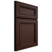 Shiloh Cabinetry Full Overlay Glenbrook Alder Plain Cut Umber Door