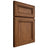 Shiloh Cabinetry Full Overlay Glenbrook Cherry Plain Cut Carob Door