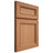 Shiloh Cabinetry Full Overlay Glenbrook Cherry Plain Cut Natural Door