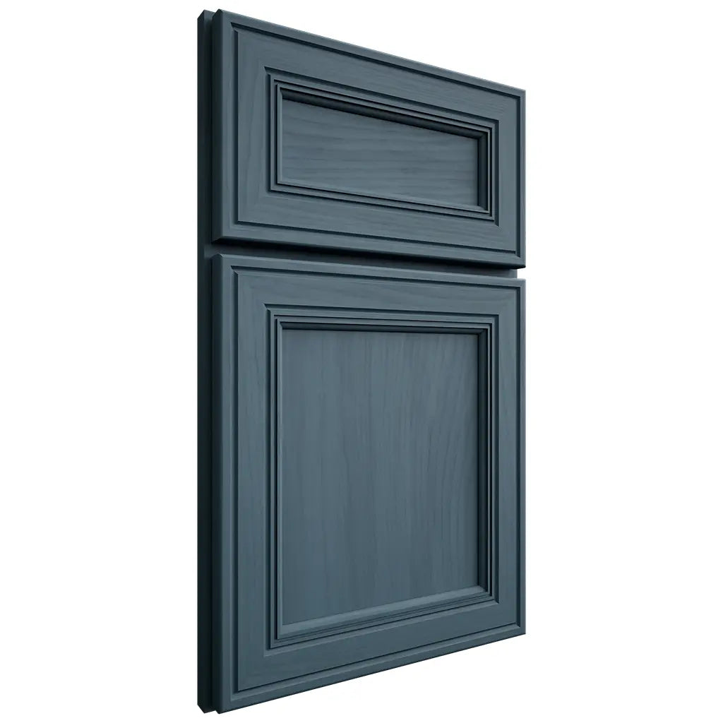 Shiloh Cabinetry Full Overlay Glenbrook Hickory Plain Cut Hudson Door