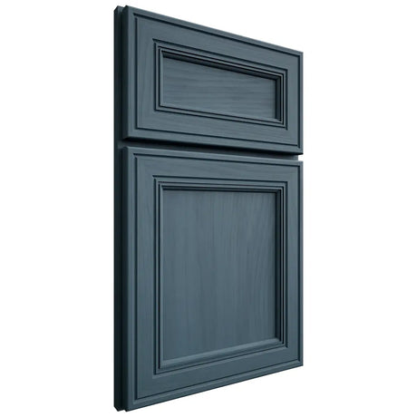 Shiloh Cabinetry Full Overlay Glenbrook Hickory Plain Cut Hudson Door