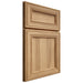 Shiloh Cabinetry Full Overlay Glenbrook Hickory Plain Cut Natural Door