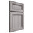 Shiloh Cabinetry Full Overlay Glenbrook Hickory Plain Cut Stratus Door