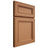 Shiloh Cabinetry Full Overlay Glenbrook Maple Plain Cut Cashmere Door