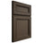 Shiloh Cabinetry Full Overlay Glenbrook Maple Plain Cut Perfect Brown Door