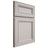 Shiloh Cabinetry Full Overlay Glenbrook Paintable Amazing Gray Door