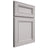 Shiloh Cabinetry Full Overlay Glenbrook Paintable Light French Gray Door