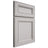 Shiloh Cabinetry Full Overlay Glenbrook Paintable Mindful Gray Door