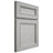 Shiloh Cabinetry Full Overlay Glenbrook Paintable Unusual Gray Door