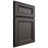Shiloh Cabinetry Full Overlay Glenbrook Paintable Urbane Bronze Door