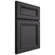 Shiloh Cabinetry Full Overlay Glenbrook Poplar Plain Cut Cadet Door