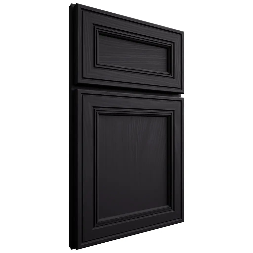 Shiloh Cabinetry Full Overlay Glenbrook Poplar Plain Cut Harbor Door