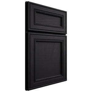 Shiloh Cabinetry Full Overlay Glenbrook Poplar Plain Cut Harbor Door