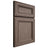 Shiloh Cabinetry Full Overlay Glenbrook Poplar Plain Cut River Rock Door
