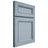 Shiloh Cabinetry Full Overlay Glenbrook Poplar Plain Cut Sky Door