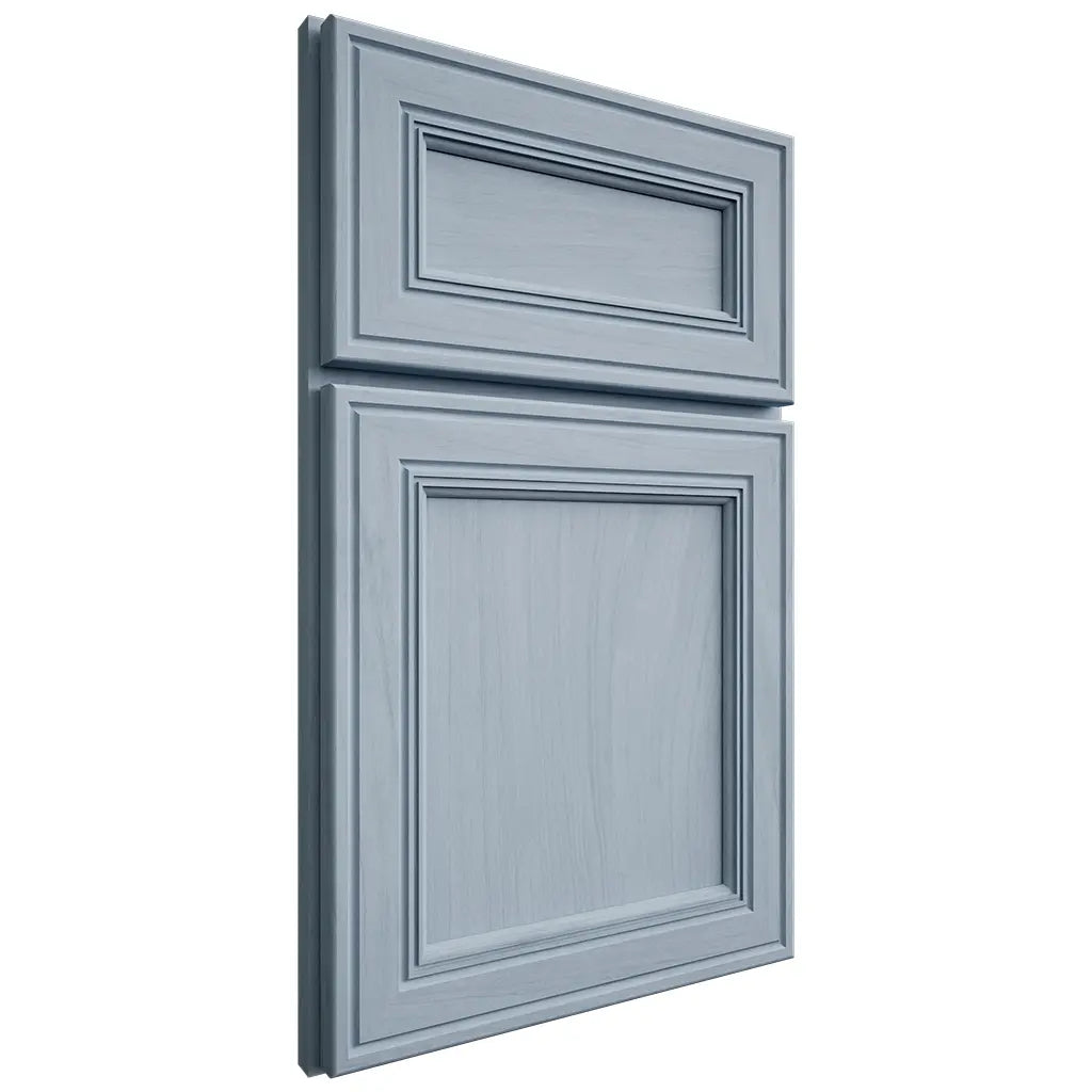 Shiloh Cabinetry Full Overlay Glenbrook Poplar Plain Cut Sky Door