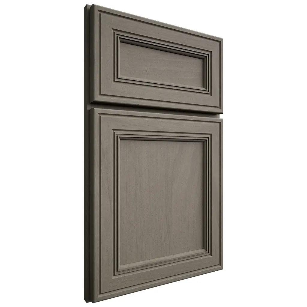 Shiloh Cabinetry Full Overlay Glenbrook Poplar Plain Cut Thyme Door