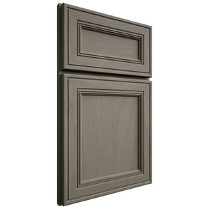 Shiloh Cabinetry Full Overlay Glenbrook Poplar Plain Cut Thyme Door