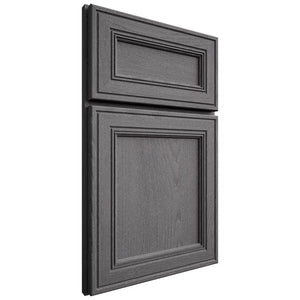 Shiloh Cabinetry Full Overlay Glenbrook Red Oak Plain Cut Cadet Door