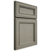 Shiloh Cabinetry Full Overlay Glenbrook Red Oak Plain Cut Thyme Door