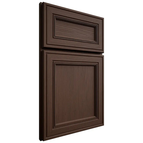 Shiloh Cabinetry Full Overlay Glenbrook White Oak Plain Cut Braun Door