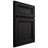 Shiloh Cabinetry Full Overlay Glenbrook White Oak Plain Cut Espresso Door