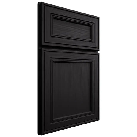 Shiloh Cabinetry Full Overlay Glenbrook White Oak Plain Cut Espresso Door