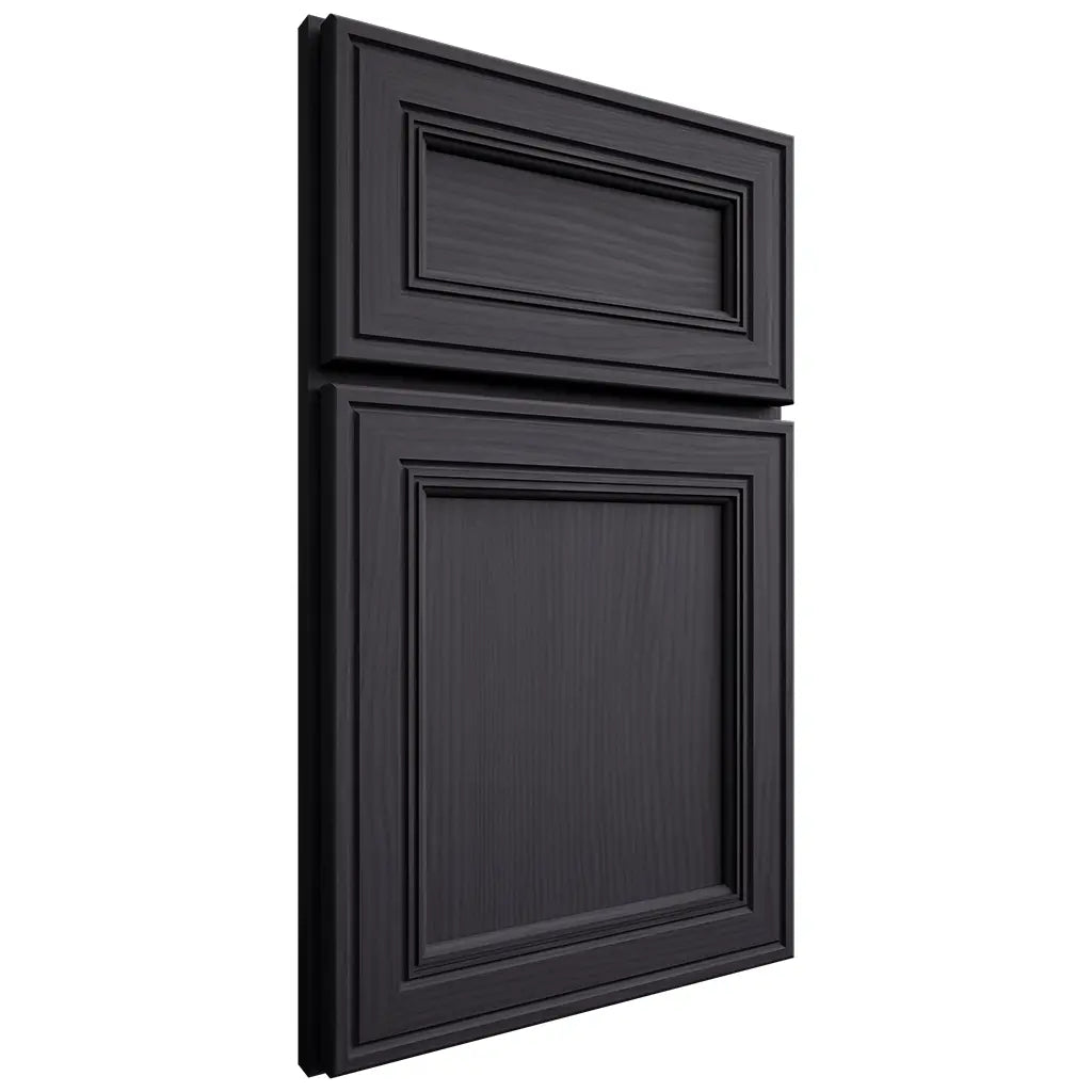 Shiloh Cabinetry Full Overlay Glenbrook White Oak Plain Cut Harbor Door