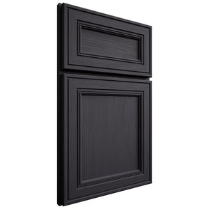 Shiloh Cabinetry Full Overlay Glenbrook White Oak Plain Cut Harbor Door