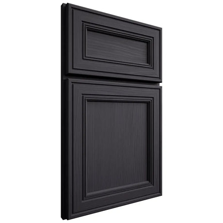 Shiloh Cabinetry Full Overlay Glenbrook White Oak Plain Cut Harbor Door