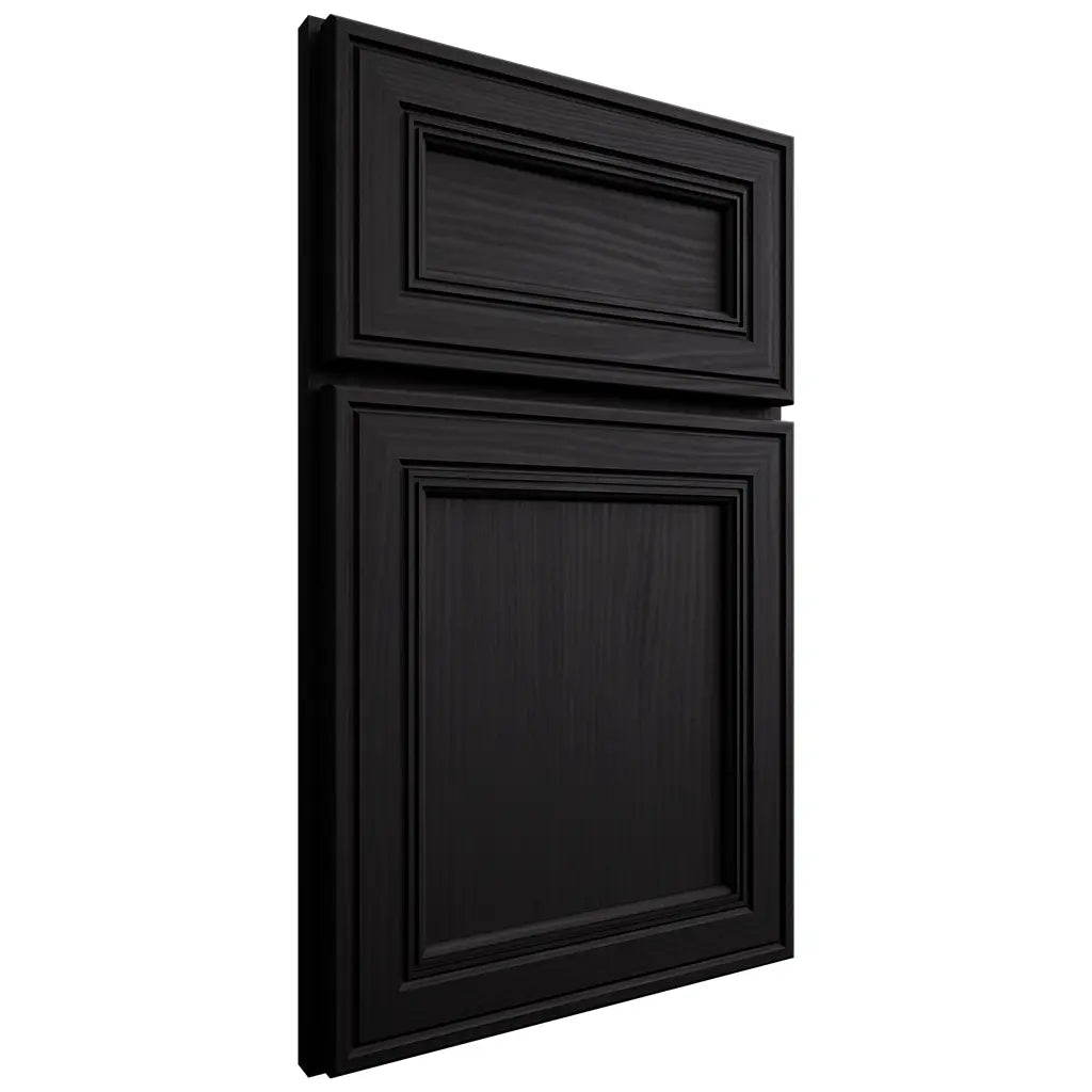 Shiloh Cabinetry Full Overlay Glenbrook White Oak Plain Cut Ink Door