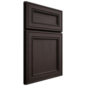 Shiloh Cabinetry Full Overlay Glenbrook White Oak Plain Cut Morel Door