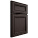 Shiloh Cabinetry Full Overlay Glenbrook White Oak Plain Cut Morel Door