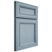 Shiloh Cabinetry Full Overlay Glenbrook White Oak Plain Cut Sky Door