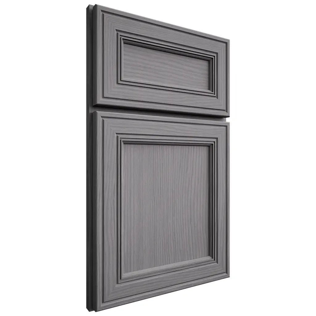 Shiloh Cabinetry Full Overlay Glenbrook White Oak Plain Cut Sterling Door