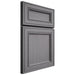 Shiloh Cabinetry Full Overlay Glenbrook White Oak Plain Cut Sterling Door