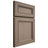 Shiloh Cabinetry Full Overlay Glenbrook White Oak Quarter Sawn Almond Door
