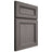 Shiloh Cabinetry Full Overlay Glenbrook White Oak Quarter Sawn Flagstone Door