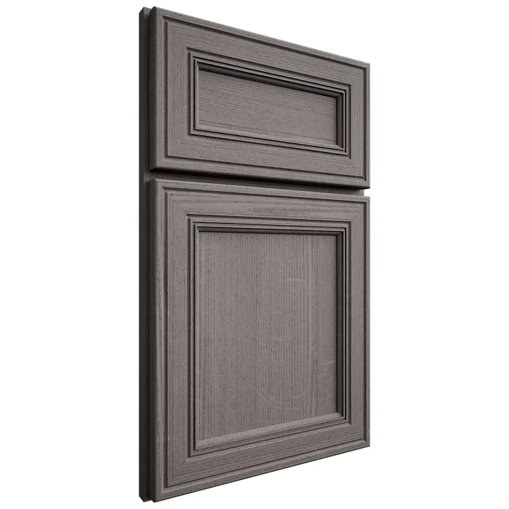 Shiloh Cabinetry Full Overlay Glenbrook White Oak Quarter Sawn Flagstone Door