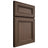 Shiloh Cabinetry Full Overlay Glenbrook White Oak Quarter Sawn Mineral Door