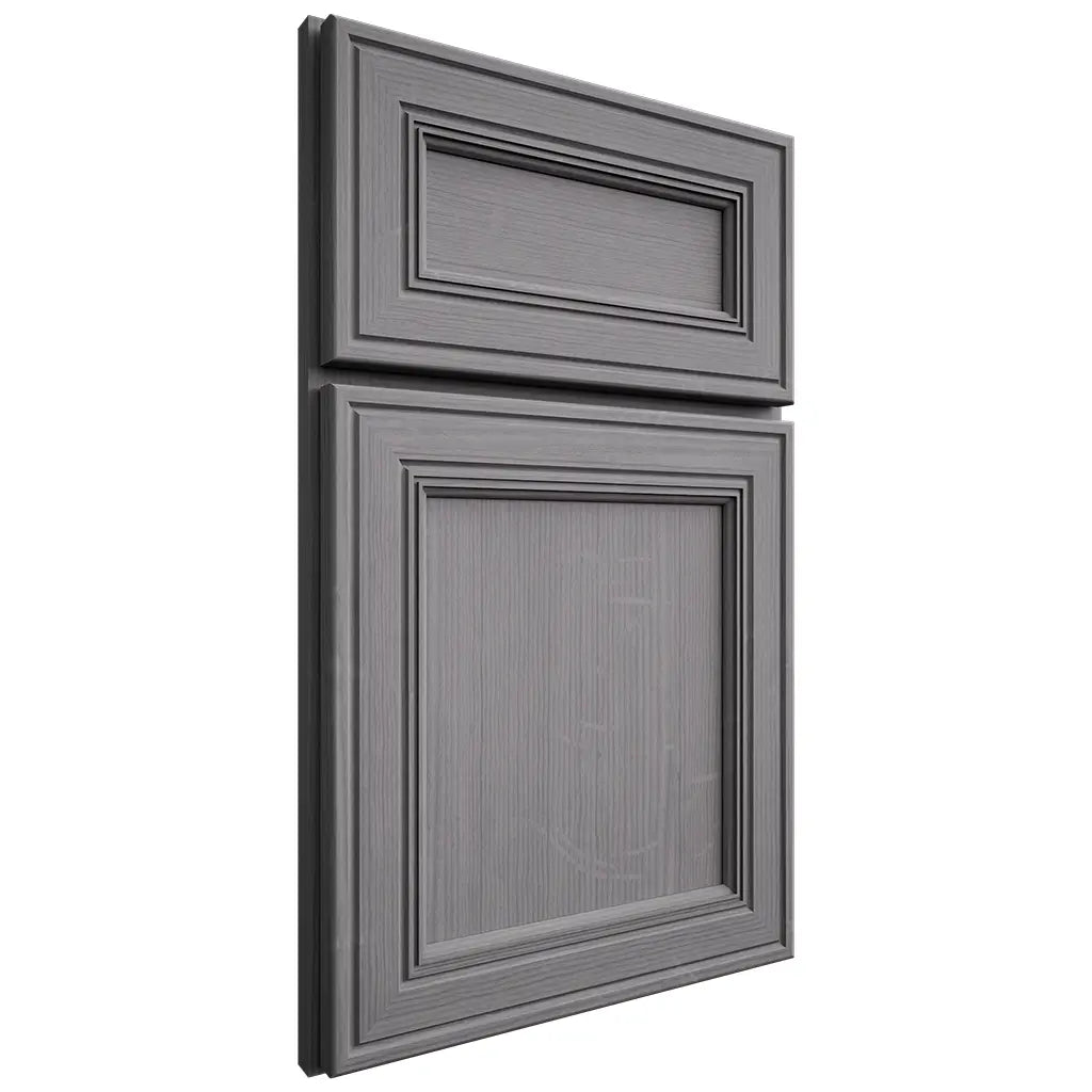 Shiloh Cabinetry Full Overlay Glenbrook White Oak Quarter Sawn Sterling Door