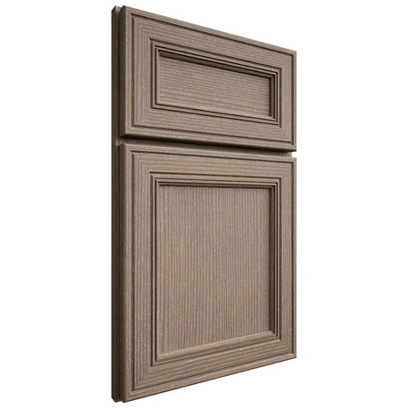 Shiloh Cabinetry Full Overlay Glenbrook White Oak Rift Cut Almond Door
