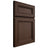 Shiloh Cabinetry Full Overlay Glenbrook White Oak Rift Cut Braun Door