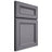 Shiloh Cabinetry Full Overlay Glenbrook White Oak Rift Cut Cadet Door