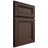 Shiloh Cabinetry Full Overlay Glenbrook White Oak Rift Cut Dusk Door