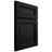 Shiloh Cabinetry Full Overlay Glenbrook White Oak Rift Cut Ink Door