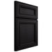Shiloh Cabinetry Full Overlay Glenbrook White Oak Rift Cut Ink Door