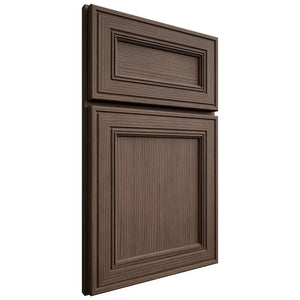 Shiloh Cabinetry Full Overlay Glenbrook White Oak Rift Cut Mineral Door
