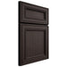 Shiloh Cabinetry Full Overlay Glenbrook White Oak Rift Cut Morel Door
